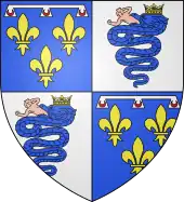 Armes de Charles I d'Angoulême (1459-1496)