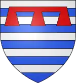 Blason des Lusignan, seigneurs d'Issoudun.