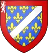 Blason de Louis d'Anjou-Mézières