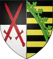 Blason du duché de Saxe-Wittemberg