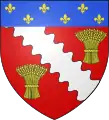 Le blason d'Avrechy contient deux gerbes de blé stylisées