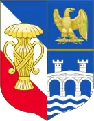 Blason des Bernadotte à partir de 1818