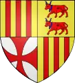 Le blason de la famille de Foix-Lautrec