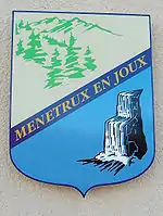 Blason de Menétrux-en-Joux