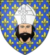 Blason de l'abbaye de Saint-Nicaise de Reims (moderne)