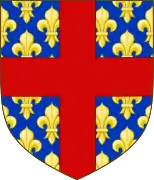 Les armes de l'archevêché de Reims.