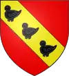 Blason de Bantigny