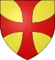 Blason du « couvent des religieux de Mozac »