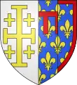Blason des ducs d'Anjou de la maison de Valois