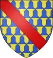 Armes de la famille de Saillans.