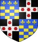 Blason de Claude-Anne de Rouvroy de Saint Simon