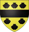 Blason de Chaudenay de Blaisy