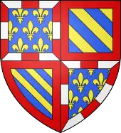 Blason de la région Bourgogne, et des ducs de Bourgogne (à partir de 1364)