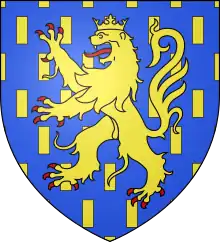 Blason de la Franche-Comté historique.