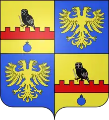 Blason de Jacques Louis Hulot.