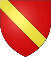 Blason de Robert V d'Auvergne.