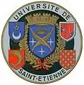 Blason originel de l'université de 1969 à 1986.