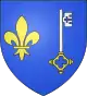 Blason traditionnel de l'abbaye de Mozac