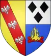 Blason de Érize-la-Brûlée