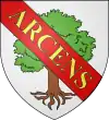 Blason de Arcens