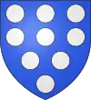 Blason de Crotenay