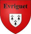 Blason de Évriguet