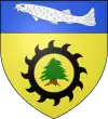 Blason de Idron-Ousse-Sendets