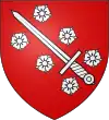 Blason de Laval-sur-Luzège