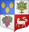 Blason de Lussagnet