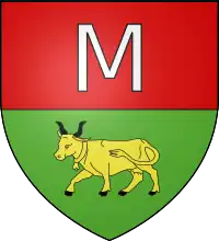 Le blason de la commune de Millevaches