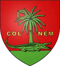 Blason de la ville (utilisé en 1958)