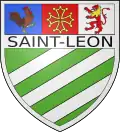 Blason de Saint-Léon