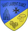 Blason de Saint-Laurent-d'Arce