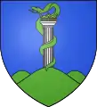 Blason de Alsómocsolád