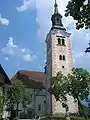L'église de Bled.
