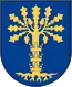 Armoiries de la province suédoise de Blekinge, représentant un chêne dont le tronc porte trois couronnes.