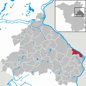 Bleyen-Genschmar dans l'arrondissement de Märkisch-Pays de l'Oder