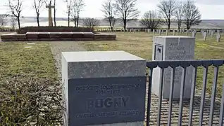Entrée du côté cimetière allemand.