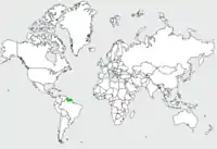 Modèle:Distribution du pic rougeâtre.