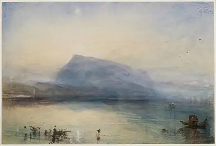 Le Rigi bleu, soleil levant, 1842Tate Britain, Londres.