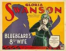 Description de l'image Bluebeard's Eighth Wife lobby card.jpg.