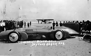 La Blue Bird à Daytona Beach, le 5 février 1931