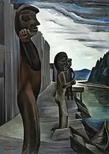 Blunden Harbour Totem vers (1930), Musée des beaux-arts du Canada, Ottawa, Ontario.