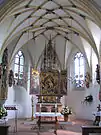 Intérieur de la chapelle du château