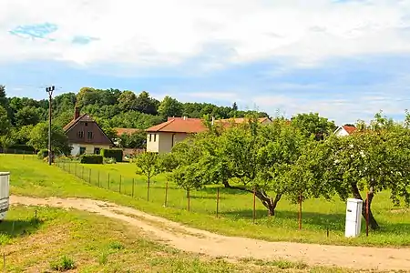 Maisons à Bošín.