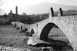 Ponte del Diavolo, Bobbio, Italie.