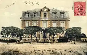 L'ancienne mairie, en 1905.