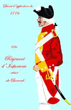 régiment de Boccard et de Salis-Samade? de 1776 à 1791