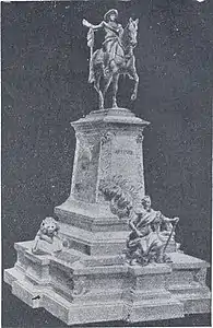 Esquisse du Monument au général Artigas (1885), localisation inconnue.