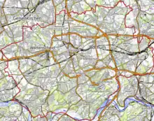 Carte topographique